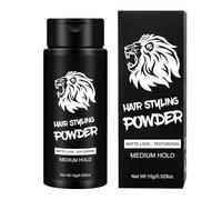 Polvo de textura para el cabello, 15 g, polvo de textura para el cabello, polvo de volumen invisible para una larga vida útil, elevador de raíces para mujeres y hombres, cuidado de estilo de volumen