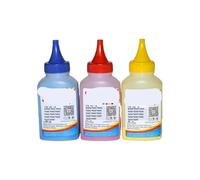Polvo de tóner de 50G por Botella Compatible con Cartuchos TN221 TN225 TN241 TN243 TN245 TN251 TN255 TN261 TN265 TN281 TN285 TN223 TN295(CMY(3 Bottles Color))