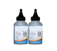Polvo de tóner de Color de Repuesto PC200W para PC200W MC240 MC240FW MC240 200 240 Polvo de tóner Compatible 40g por Botella(2 Black)