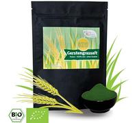 Polvo de zumo de hierba de cebada orgánico, sin aditivos, el original de Aspermühle (1000 g)