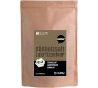 Polvo de zumo de regaliz orgánico - Regaliz en polvo de alta calidad de regaliz orgánico - Aroma intenso, natural y finamente molido