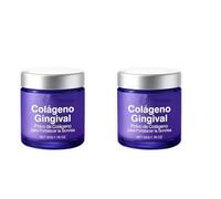 Polvo dental de colágeno natural, fortalece las encías con colágeno en polvo, contiene hidroxiapatita, 50 g - Blanqueador de doble efecto, aroma a menta y lavanda, fórmula para el cuidado bucal