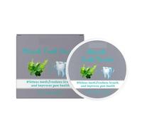 Polvo Dental de Menta, Reduce Las Manchas en la Superficie de Los Dientes, Realza El Encanto de Una Sonrisa Blanca, Proporciona Frescura Duradera(1pcs)