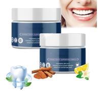 Polvo dental Fortbite - Pasta dental Fortbite Polvo blanqueador de dientes Elimina eficazmente las caries Pasta dental en polvo totalmente natural