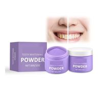 Polvo Dentífrico Limpiador Morado: Elimina Las Manchas Superficiales de Los Dientes, Blanquea, Repara El Esmalte, Refresca El Aliento. Apto for Uso Diario(4pcs)