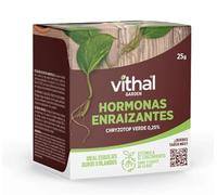 Polvo Enraizante para Esquejes de Plantas | Hormonas Enraizantes Profesionales que estimula el crecimiento de esquejes | Envase de 25 gramos en polvo | Ideal para todo tipo de plantas | Vithal Garden