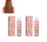 Polvo esponjoso que alivia el cabello graso, sin lavado, desengrasante y sin enjuague, aceite de emergencia, cabeza aireada, spray esponjoso X7S0