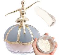 Polvo fijador Acabado natural Bota Maquillaje en polvo suelto, control de aceite y cobertura duradera Rostro suelto para mujeres y niñas..