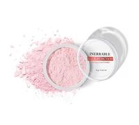 Polvo fijador compacto y portátil prensado para retoques rápidos durante viajes o horas de trabajo, mejora la tez, 1 caja de polvo translúcido ligero para comodidad durante todo el día