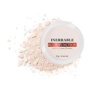 Polvo fijador compacto y portátil prensado para retoques rápidos durante viajes o horas de trabajo, mejora la tez, 1 caja de polvo translúcido ligero para comodidad durante todo el día