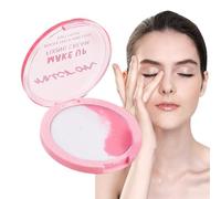 Polvo Fijador Suelto - Corrector en Crema Compacta con Control de Brillo - Control de Brillo Duradero y Fijación 4.5g para Piel Sensible con Acabado Natural Base de Maquillaje para Mujeres