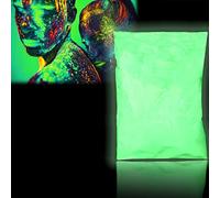Polvo fluorescente, 100 g, con pigmentos que brillan en la oscuridad, pigmentos luminiscentes profesionales, pigmentos oscuros, fosforescentes y no tóxicos, Polvo noctilucente, Polvo luminoso