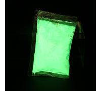 Polvo Fluorescente 50g Pigmentos Luminosos Profesionales Fosforescentes Luces de Neón No Tóxicas Pigmentos Oscuros para Pintura Acrílica, Arte de Uñas, Pintura, Manualidades (Amarillo verde)