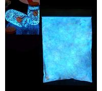 Polvo fluorescente de 100 g, que brilla en la oscuridad, profesional, pigmentos luminiscentes fosforescentes y no tóxicos, para decoración de Halloween