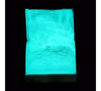 Polvo fluorescente de 50 g color azul verdoso con pigmentos fosforescentes y no tóxico, luces neón en pigmentos oscuros, pintura fluorescente muy brillante para telas, Polvo fluorescente para uñas
