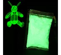 Polvo fluorescente de tinte de 3 colores, pintura de polvo luminoso de resina epóxica Pigmento DIY Recubrimiento de uñas Polvo noctilucente Pintura de resplandor en la oscuridad(01)