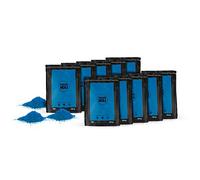 POLVO HOLI - Pack de 10 bolsas de Polvo Holi de 100 gramos - 1kg de Polvo Holi (Azul)