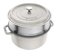 Polvo La Cocotte olla redonda de hierro fundido con inserto 40508-822-0 - 3,8...