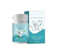 Polvo Limpiador Dental, Reduce Las Manchas Superficiales, Favorece Una Sonrisa Radiante, Frescura Duradera Y Mejora la Comodidad Bucal.(4pcs)