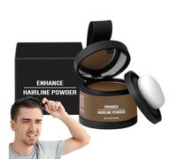 Polvo Línea Capilar, Polvo Para Textura Cabello, Polvo Sombra Cabello Cubrir Raíces Con Aplicador, Herramienta Sombreado Corrector Cabello Impermeable Para Cobertura Canas, Cabello Fino Y Adelgazado