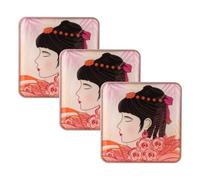 Polvo liso en relieve para mejillas y niñas, polvo facial, pigmentos cosméticos orgánicos (D talla única)