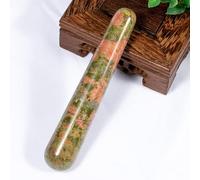 Polvo Natural Piedra Cristal Yoni Jade Huevo Señora Kegel, Flor Verde