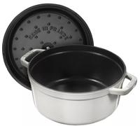 Polvo Olla Redonda de Hierro Fundido 40501-413-0 - Trufa Blanca 5,2 Ltr