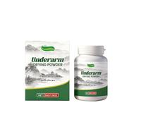 Polvo para axilas secas 24 horas, 50 g, polvo vegetal sin talco, frescura y confort duraderos, detiene el sudor eficazmente y desodoriza, suave con la piel.