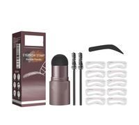 Polvo para cejas de tres colores, ideal para cejas y línea del cabello, suave y sedoso, apto para todo tipo de cejas y color de cabello.