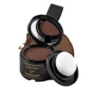 Polvo para cubrir las raíces, 4 g, corrector de raíces de cabello gris, impermeable, para mujeres y hombres, a prueba de sudor, para adelgazar el cabello