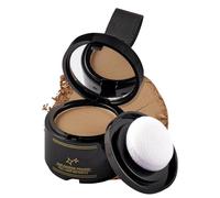 Polvo Para Cubrir Raíces y Sombra de Línea Capilar 4 G - Corrector Temporal Para El Cabello, Resistente al Agua y Sudor Para Cobertura del Cuero Cabelludo