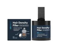 Polvo para la línea del cabello, 4 g de cobertura de color del cuero cabelludo, retoques y raíces grises instantáneas, para engrosamiento de las zonas calvas, adelgazamiento, cuidado de hombres y