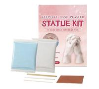 Polvo para Moldes - 100g Fácil de Mezclar se Activa con Agua - Polvo de Yeso para Moldeado Manual con Arcilla - para Manualidades de Decoración del Hogar Parejas