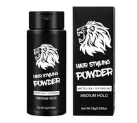 Polvo para peinar el cabello,Polvo para el cabello para hombres - Polvo elevador de raíces del cabello | Polvo para el cabello mate, polvo para levantar la raíz del cabello de larga duración, 15 g par