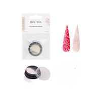 Polvo para uñas Moon Glow | Efecto perla blanca iridiscente | Efecto fluorescente | Nail Art |