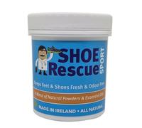 Polvo para zapatos y pies Elimina el olor de los pies Desarrollado por un podólogo colegiado Shoe Rescue es un remedio 100% natural que elimina los malos olores de los pies y el calzado