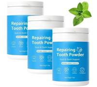 Polvo Reparador Dental, Polvo Blanqueador Dental, Fórmula Herbal, Blanquea, Purifica y Fortalece el Esmalte Dental, Fórmula Suave