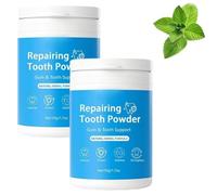 Polvo Reparador Dental, Polvo Blanqueador Dental, Fórmula Herbal, Blanquea, Purifica y Fortalece el Esmalte Dental, Fórmula Suave