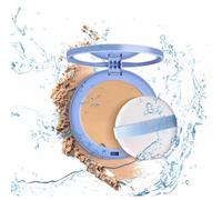 polvo traslucido maquillaje para mujer, foundation powder, polvo compacto perfection mate, Waterproof Long Lasting Finishing Powder (03#-Pure beige)