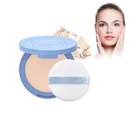 Polvos Faciales Oil Control,Polvo Compacto,Oil Control Face Pressed Powder,Polvo Fijador De Larga Duración,Suelto Polvo Fijador De Maquillaje,Larga Duración,Control De Aceites (CALASSIC IVRY, s)