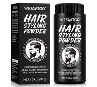 Polvos Pelo Hombre 30g, Polvos Texturizantes Pelo Hombre, Polvo Voluminizador para Cabello, Volumen Instantáneo, Efecto Mate Natural, Polvo Texturizante Sin Residuos, Fijación de Larga Duración