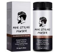 Polvos Pelo Hombre, Polvos Texturizantes Pelo Hombre, Polvo para Peinar de Aspecto Natural para Hombres, Textura Mate, Fijación Duradera, No Graso (10 g)