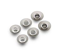 Poly Almohadillas de recambio para Poly Voyager Free 60/60+ (blancas) Almohadillas de repuesto para auriculares Poly Voyager Free 60/60