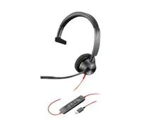 Poly - Audio Auricular Monoaural Blackwire 3310 Bw3310-m Usb-c Negro