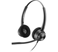 Poly Plantronics EncorePro 320 QD Auricular ligero con conexión QD, tecnología SoundGuard y reducción de ruido ideal para teléfonos fijos