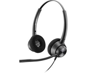POLY Auriculares binaurales EncorePro 320 con desconexión rápida TAA