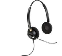 POLY Auriculares binaurales EncorePro 520V con tubo de voz y desconexión rápida