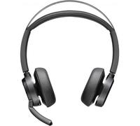 POLY Auriculares Voyager Focus 2 USB-C-C + adaptador USB-C/A