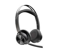POLY Auriculares Voyager Focus 2 USB-C-C con certificación Microsoft Teams + adaptador USB-C/A