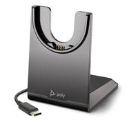 Poly Base de carga para Voyager 4200 Base con conexión USB-C compatible con Plantronics Voyager 4200